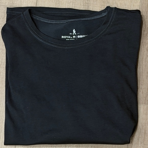 Royal Robbins Women XS Black Wool Blend Pullover Long Sleeve Base Layer Ski Snow - Picture 5 of 7